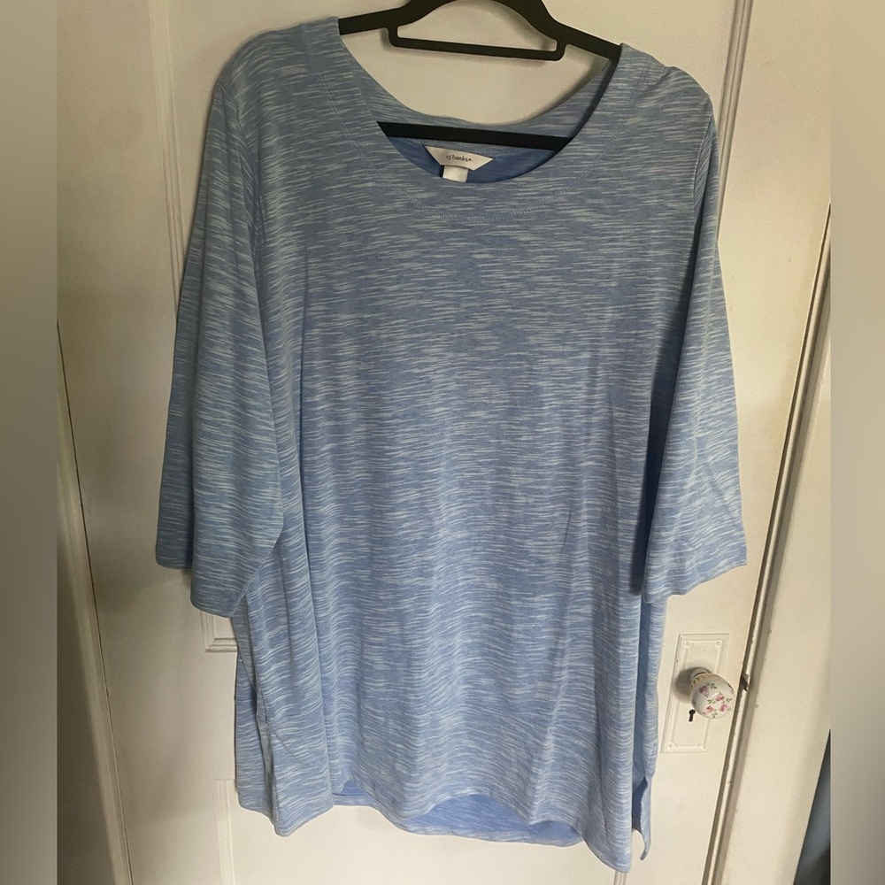 NWT Sz 3x cj banks Tunic Top